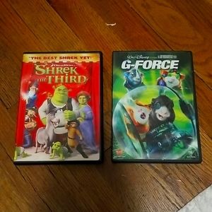 Shrek The Third movie, G-force movie